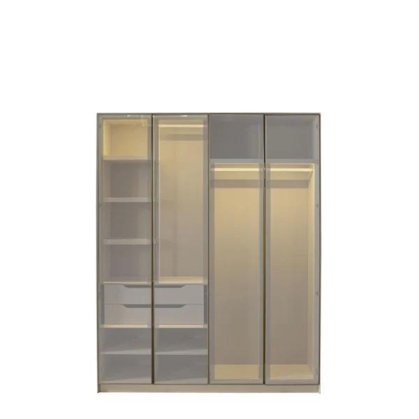 Verona 4 Kapaklı Dolap
