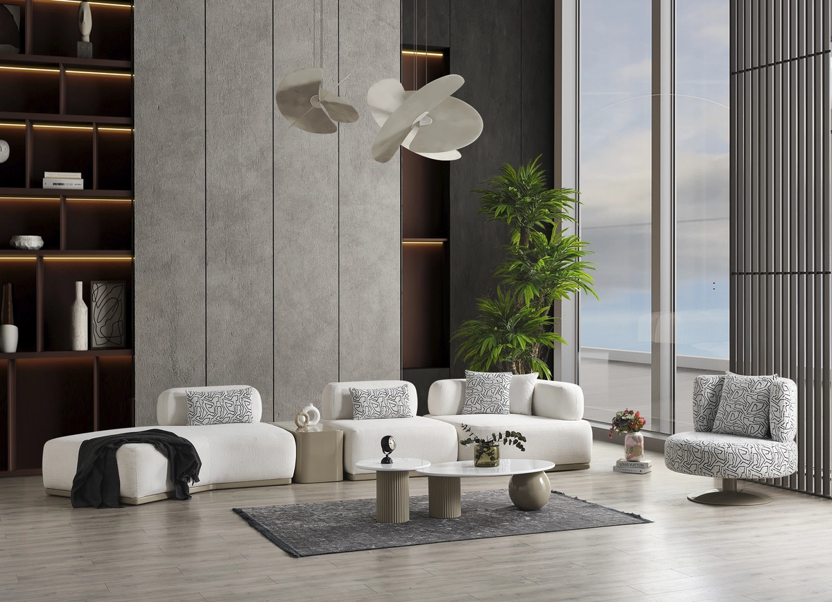 Nek-13311 copy Paris Köşe Koltuk Takımı - Görsel 1